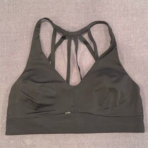 Athleta Black Strappy Sports Bra
